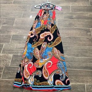 Sz M multi color dress